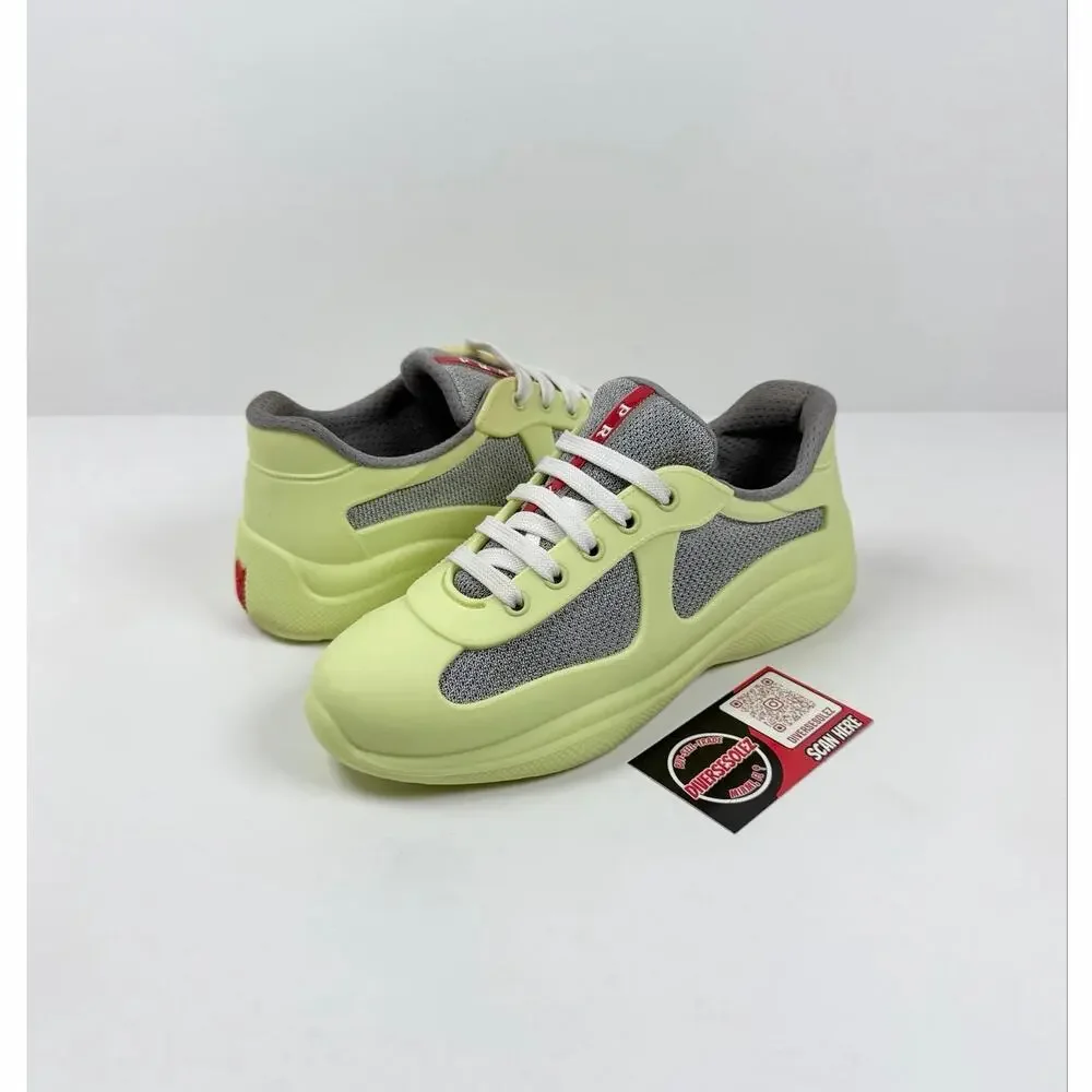 Size 37/7 - Prada Americas Cup Lime Green Women’s